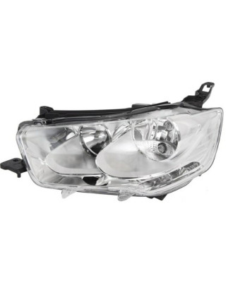 PROIETTORE DESTRO H7,H1 CON PARABOLA CROMATA CON PREDISPOSIZIONE REGOLAZIONE ELETTRICA CITROEN C-ELYSEE DD 20132016