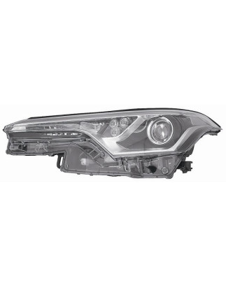 PROIETTORE SINISTRO LED CON PARABOLA CON LENTICOLARE CON PREDISPOSIZIONE REGOLAZIONE ELETTRICA TOYOTA C-HR X1 20162019
