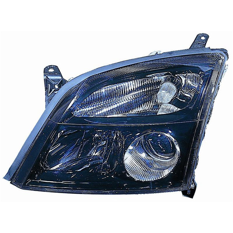 PROIETTORE DESTRO H7,H7 CON PARABOLA NERA CON PREDISPOSIZIONE REGOLAZIONE ELETTRICA OPEL SIGNUM Z03 20032006, OPEL VECTRA C Z02