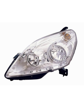 PROIETTORE SINISTRO H7,H1 CON PARABOLA CROMATA OPEL ZAFIRA A05 20052012 VERS 2008