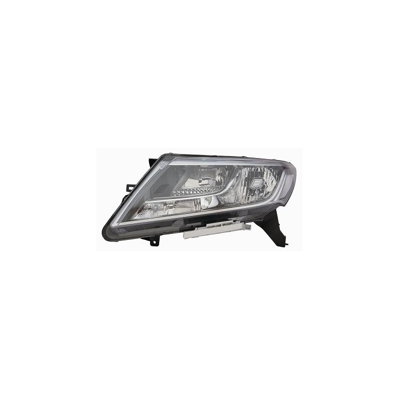 PROIETTORE SINISTRO H11 CON PARABOLA NERA CON PREDISPOSIZIONE REGOLAZIONE ELETTRICA NISSAN PU NAVARA NP300 2WD-4WD D23 20152025