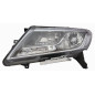 PROIETTORE SINISTRO H11 CON PARABOLA NERA CON PREDISPOSIZIONE REGOLAZIONE ELETTRICA NISSAN PU NAVARA NP300 2WD-4WD D23 20152025