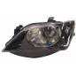 PROIETTORE DESTRO 1 PORTE H4 CON PARABOLA NERA CON PREDISPOSIZIONE REGOLAZIONE ELETTRICA SEAT IBIZA 6J56P1 20122015, SEAT IBIZA
