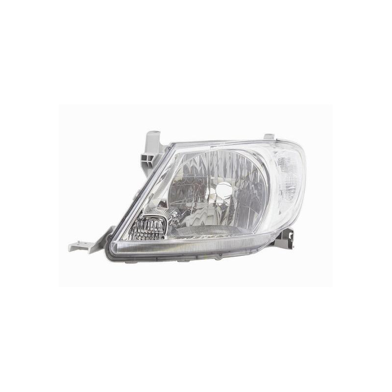 PROIETTORE DESTRO H4 CON PREDISPOSIZIONE REGOLAZIONE ELETTRICA TOYOTA HI-LUX 2WD4WD N1N2N3 20092012
