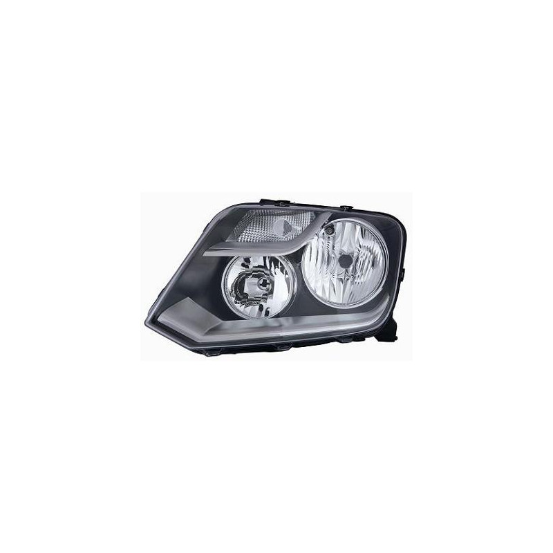 PROIETTORE SINISTRO H7,H1 MODELLO VALEO CON PARABOLA NERA CON MOTORE VOLKSWAGEN AMAROK PU S6S7 20102016VERS 2013 , VOLKSWAGEN A