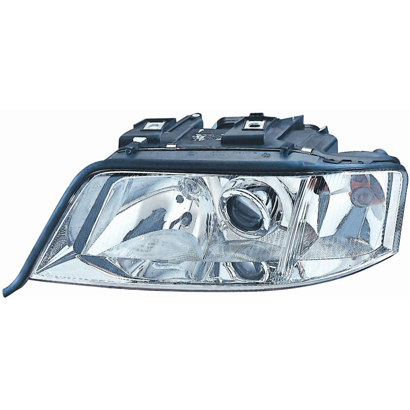 PROIETTORE DESTRO H1,H7 CON PREDISPOSIZIONE REGOLAZIONE ELETTRICA AUDI A6 4B24B44B54B6 19972004 VERS 1999