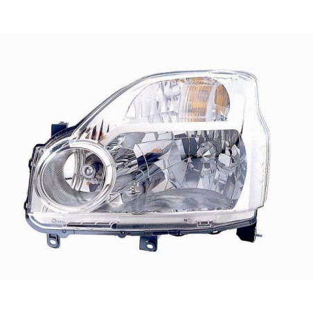 PROIETTORE DESTRO H4 CON PREDISPOSIZIONE REGOLAZIONE ELETTRICA NISSAN X-TRAIL T30 20012014 VERS 20072010