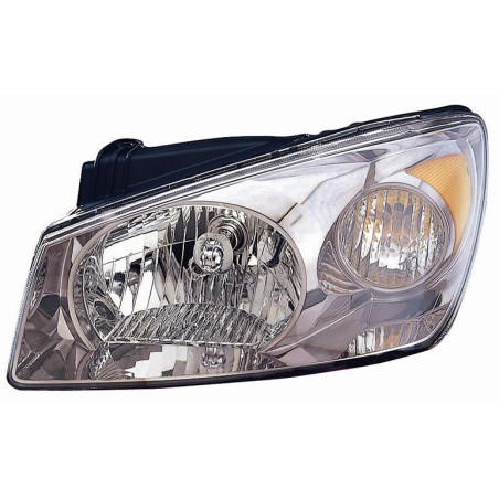 PROIETTORE DESTRO 5 PORTE H4 TÜV CON MOTORE KIA CERATO LD 20042009