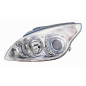PROIETTORE DESTRO H7,H1 CON PARABOLA CROMATA CON PREDISPOSIZIONE REGOLAZIONE ELETTRICA HYUNDAI i30 FD 20072012