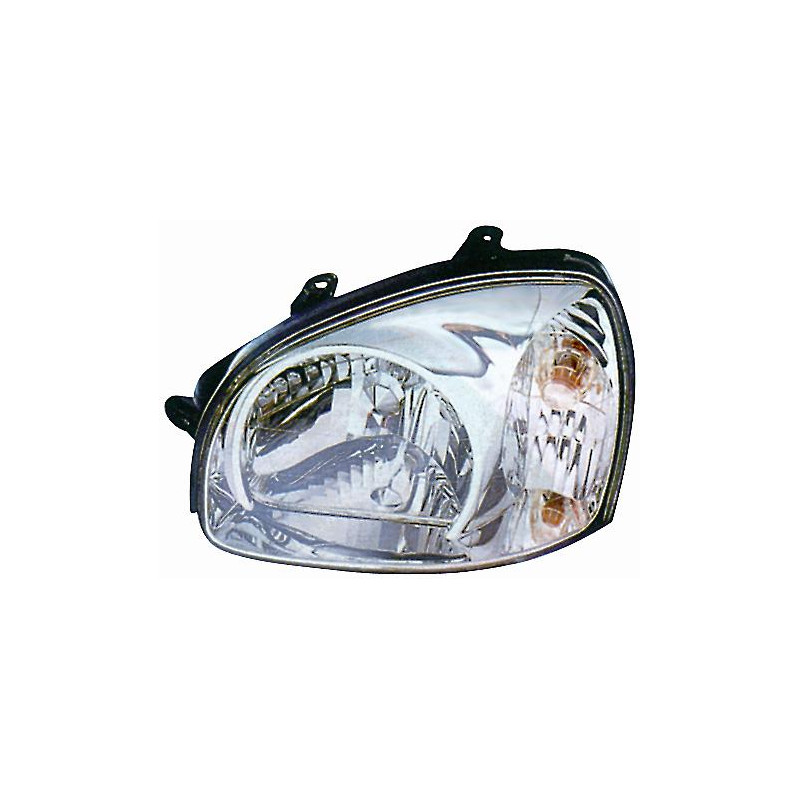 PROIETTORE DESTRO H4 CON PREDISPOSIZIONE REGOLAZIONE ELETTRICA HYUNDAI SANTA FE SM 20002005