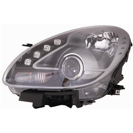 PROIETTORE SINISTRO LED CON PARABOLA TITANIO CON MOTORE CON LUCE DIURNA LED ALFA ROMEO GIULIETTA 940 20102020