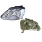 PROIETTORE SINISTRO MODELLO ARTEB CON CONNETTORE OVALE VOLKSWAGEN FOX 5Z15Z35Z45Z5 20052011