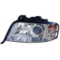 PROIETTORE SINISTRO XENON CON PREDISPOSIZIONE REGOLAZIONE ELETTRICA AUDI A6 4B24B44B54B6 19972004