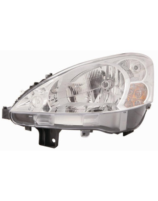 PROIETTORE DESTRO H4 CON MOTORE PEUGEOT PARTNER 5G 20082015 VERS 2012