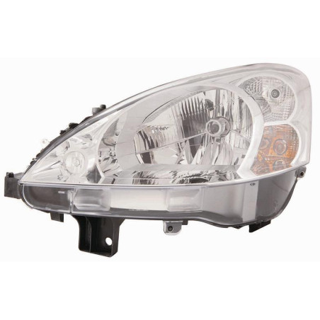 PROIETTORE DESTRO H4 CON MOTORE PEUGEOT PARTNER 5G 20082015 VERS 2012