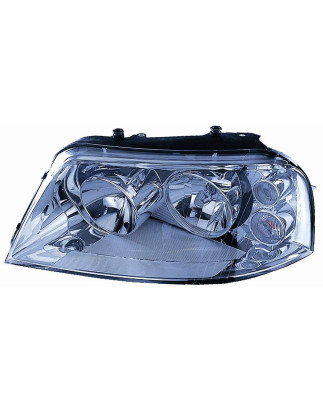 PROIETTORE SINISTRO H7,H1 CON PARABOLA CON PREDISPOSIZIONE REGOLAZIONE ELETTRICA SEAT ALHAMBRA 7V87V9 19952010 VERS 2000, VOLKS