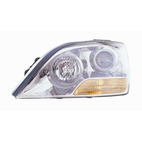 PROIETTORE SINISTRO H7,H1 CON LENTICOLARE CON PREDISPOSIZIONE REGOLAZIONE ELETTRICA KIA SORENTO JC 20022009 VERS 2006