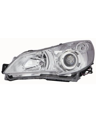 PROIETTORE DESTRO XENON CON PARABOLA CROMATA CON PREDISPOSIZIONE REGOLAZIONE ELETTRICA SUBARU LEGACYOUTBACK BMBRBLBP 20102015 V