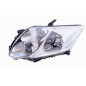 PROIETTORE SINISTRO H11,HB3 MODELLO VALEO CON PARABOLA CROMATA CON MOTORE TOYOTA AURIS E15 20062010