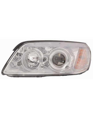 PROIETTORE SINISTRO H7,H1 CON PARABOLA CROMATA CON MOTORE CHEVROLET CAPTIVA 20072012