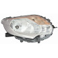 PROIETTORE DESTRO H4 CON PARABOLA CROMATA CON PREDISPOSIZIONE REGOLAZIONE ELETTRICA FIAT FULLBACK 502503 2016, MITSUBISHI PU L2