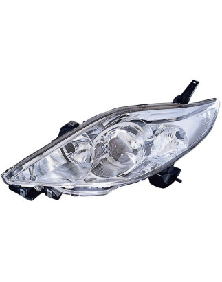 PROIETTORE SINISTRO H7,HB3 CON PARABOLA CROMATA CON PREDISPOSIZIONE REGOLAZIONE ELETTRICA MAZDA 5 CR 20052010 VERS 2008