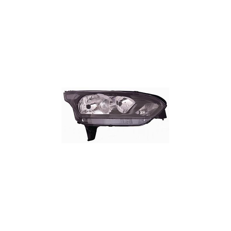 PROIETTORE SINISTRO H7,H15 CON PARABOLA NERA CON MOTORE CON INDICATORE DI DIREZIONE BIANCO FORD TRANSITTOURNEO CONNECT C4A 2013
