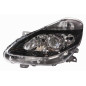 PROIETTORE DESTRO H1,H7 CON PARABOLA NERA CON LENTICOLARE CON PREDISPOSIZIONE REGOLAZIONE ELETTRICA RENAULT CLIO III BR0 1CR0 1