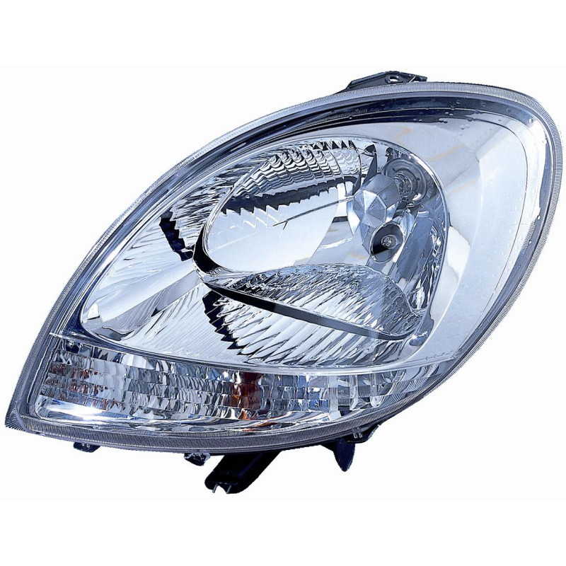 PROIETTORE SINISTRO H4 CON INDICATORE DI DIREZIONE BIANCO CON PREDISPOSIZIONE REGOLAZIONE ELETTRICA NISSAN KUBISTAR X76 2003200