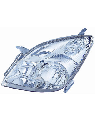 PROIETTORE SINISTRO HB3,HB4 CON PREDISPOSIZIONE REGOLAZIONE ELETTRICA TOYOTA COROLLA VERSO E12 20022007 VERS 2004