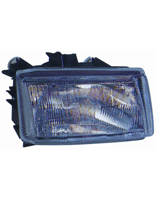 PROIETTORE SINISTRO H4 REGOLAZIONE ELETTRICA VOLKSWAGEN CADDY PICK-UP 9UF 19962004, VOLKSWAGEN CADDY VAN 9K9B 19962004VERS 2000