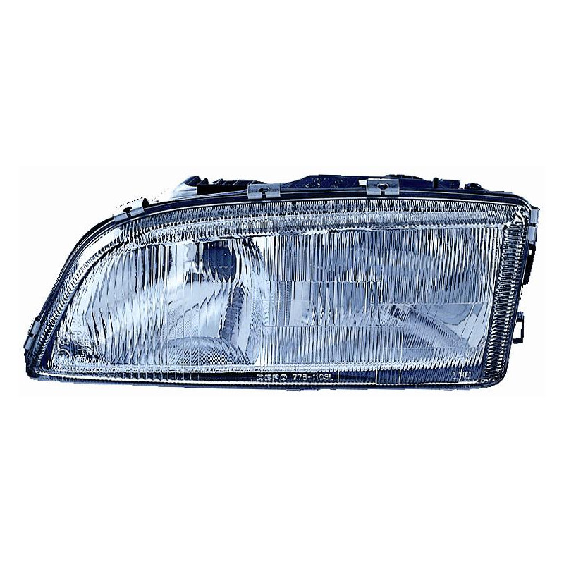 PROIETTORE DESTRO H4 REGOLAZIONE ELETTRICA VOLVO S70V70 874 19972000
