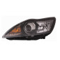 PROIETTORE DESTRO XENON CON PARABOLA NERA CON MOTORE FORD FOCUS DBFCHDH 20082011