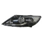 PROIETTORE SINISTRO LED MODELLO CON STRISCIA LED EFFETTO UNIFICATO CON PARABOLA CON LUCE DIURNA LED KIA SPORTAGE SL 20102014VER