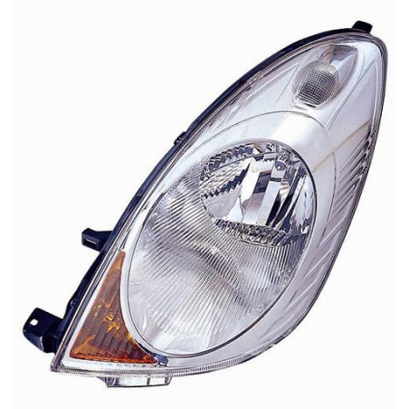 PROIETTORE SINISTRO H4 CON PREDISPOSIZIONE REGOLAZIONE ELETTRICA NISSAN NOTE E11NE11 20062013 VERS 2009