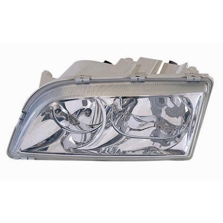 PROIETTORE DESTRO H7,H7 REGOLAZIONE ELETTRICA 4 PIN CON PARABOLA CROMATA CON PREDISPOSIZIONE REGOLAZIONE ELETTRICA VOLVO S40V40