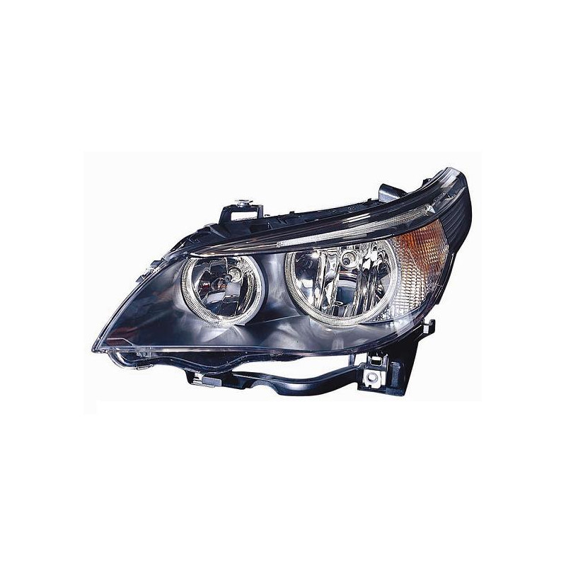 PROIETTORE DESTRO 4 PORTE H7 CON PREDISPOSIZIONE REGOLAZIONE ELETTRICA BMW SERIES 5 E60E61 20032010 VERS 2007