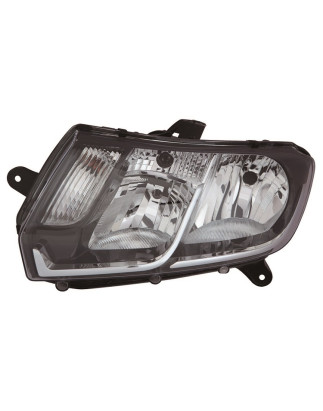 PROIETTORE DESTRO 4 PORTE H7,H1,PY24W,W21,5W CON PREDISPOSIZIONE REGOLAZIONE ELETTRICA DACIA LOGAN-MCV II 20122016 VERS 4 PORTE
