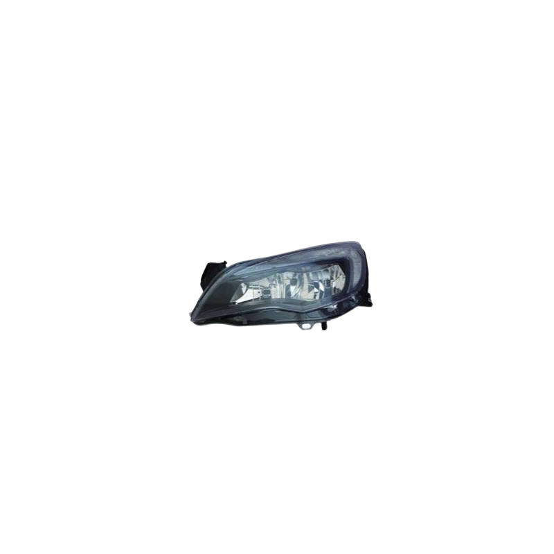 PROIETTORE DESTRO H7,H7 CON PARABOLA NERA LUCIDA CON MOTORE OPEL ASTRA J 3DGTC P10 2011VERS 012013 , OPEL ASTRA J 5DSW P10 2010