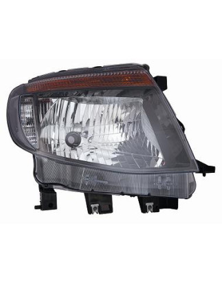 PROIETTORE DESTRO H4,P21W,W5W CON PARABOLA NERA FORD RANGER TKE 20122015
