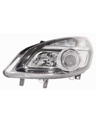 PROIETTORE DESTRO H1,H7,H6,PY21W CON PARABOLA NERA RENAULT SCENIC JA0JA1 20032009 VERS 2006