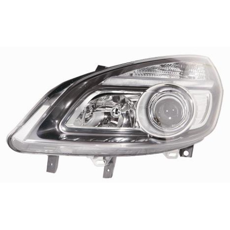 PROIETTORE DESTRO H1,H7,H6,PY21W CON PARABOLA NERA RENAULT SCENIC JA0JA1 20032009 VERS 2006