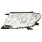 PROIETTORE SINISTRO H11,HB3,WY21,LED CON PARABOLA CROMATA TOYOTA LAND CRUISER PRADO J15 20172024