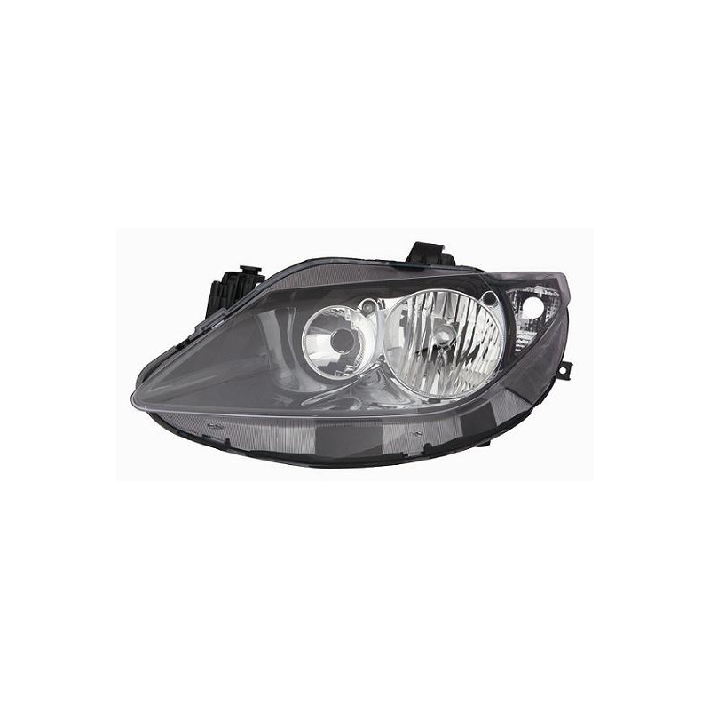 PROIETTORE SINISTRO 3 PORTE 2H7 CON PARABOLA DOPPIA NERA SEAT IBIZA 6J56P1 20082012