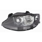 PROIETTORE SINISTRO 3 PORTE 2H7 CON PARABOLA DOPPIA NERA SEAT IBIZA 6J56P1 20082012