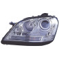 PROIETTORE SINISTRO H7,H7,H15 CON PARABOLA CROMATA CON MOTORE MERCEDES-BENZ ML W164 20052011
