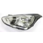 PROIETTORE SINISTRO H4,H7 CON PARABOLA NERA CON PREDISPOSIZIONE REGOLAZIONE ELETTRICA HYUNDAI i10 II BAIA 20132016, HYUNDAI i10