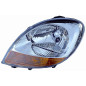 PROIETTORE SINISTRO H4 CON INDICATORE DI DIREZIONE ARANCIO CON PREDISPOSIZIONE REGOLAZIONE ELETTRICA NISSAN KUBISTAR X76 200320