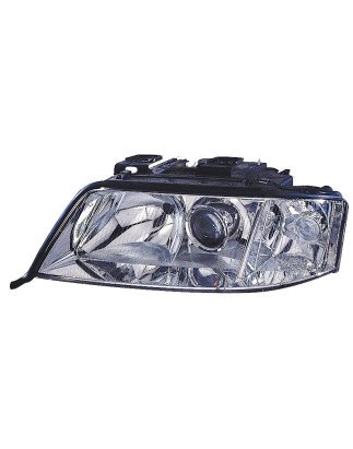 PROIETTORE SINISTRO XENON CON PREDISPOSIZIONE REGOLAZIONE ELETTRICA AUDI A6 4B24B44B54B6 19972004 VERS 2002