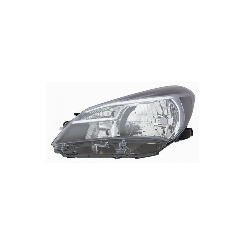 PROIETTORE SINISTRO 5 PORTE H4 CON PARABOLA CON PREDISPOSIZIONE REGOLAZIONE ELETTRICA TOYOTA YARIS III P13 20142017